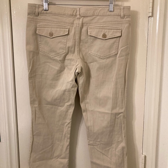 Justice Stretch Jeans. Size 18.5 Tan Khaki Beige Stretch Pants Trousers - Picture 7 of 7